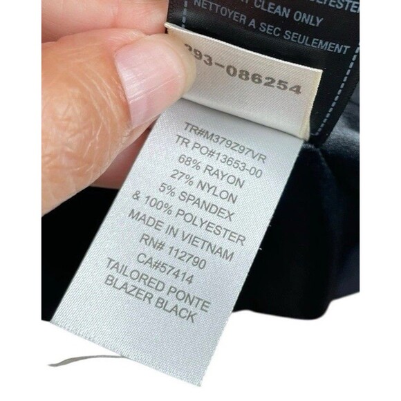 TRUE RELIGION Men’s CASUAL TAILORED PONTE BLAZER JACKET Long Sleeve STRETCH sz S - Picture 13 of 15